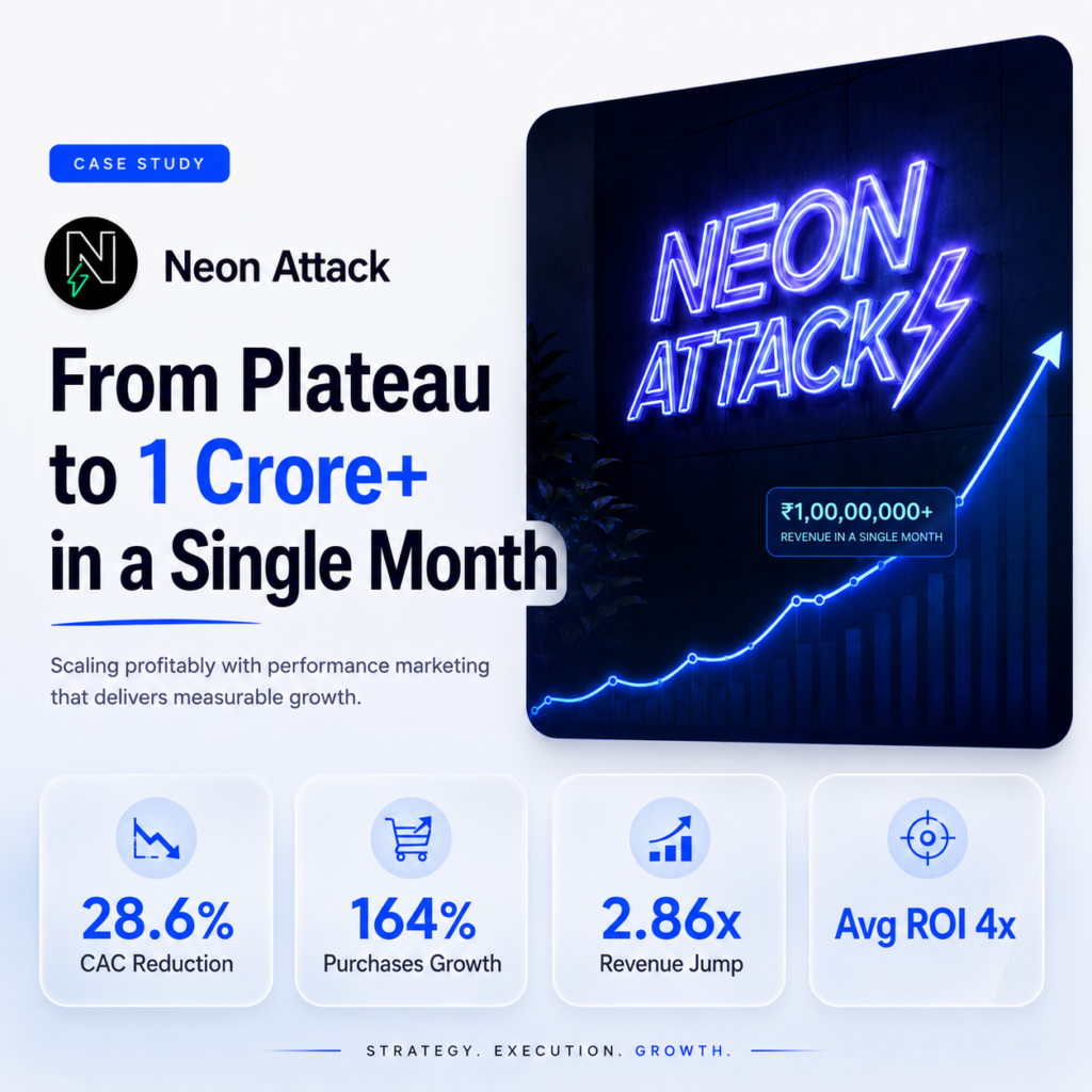 Neon Attack Case study cover image